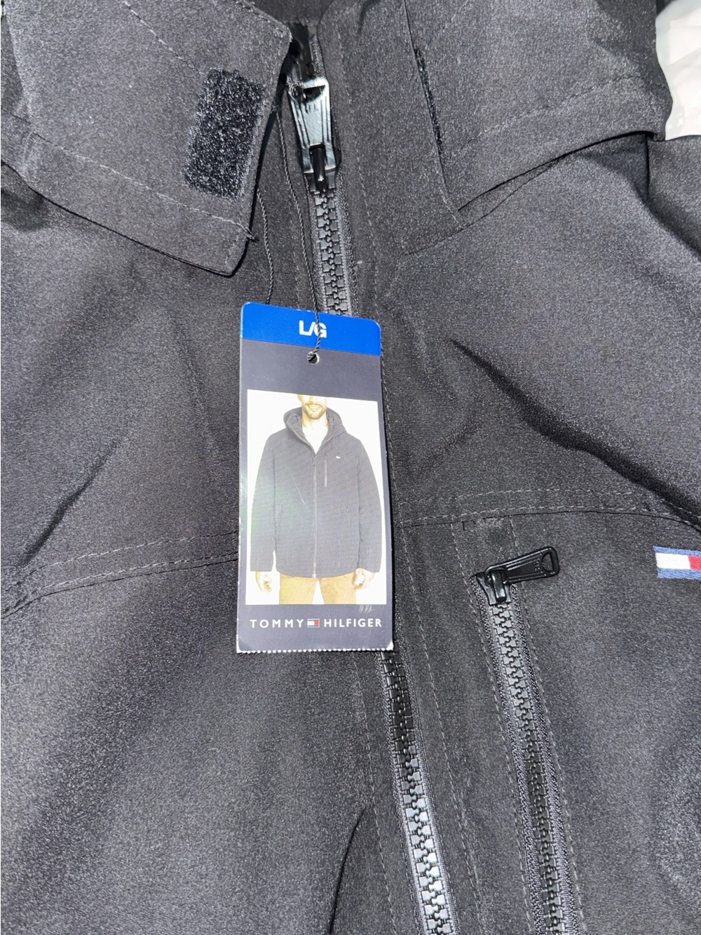 Tommy Hilfiger Black Performance Softshell Jacket